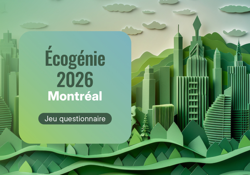 Écogénie 2026 - Montréal Écogénie 2026 - Montréal
