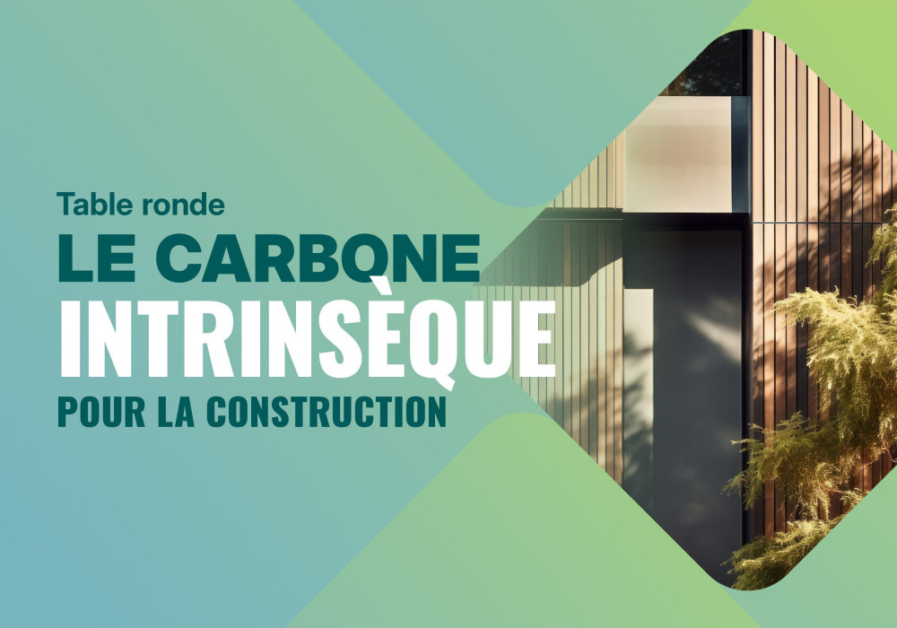 Table ronde - Le carbone intrinsèque pour la construction