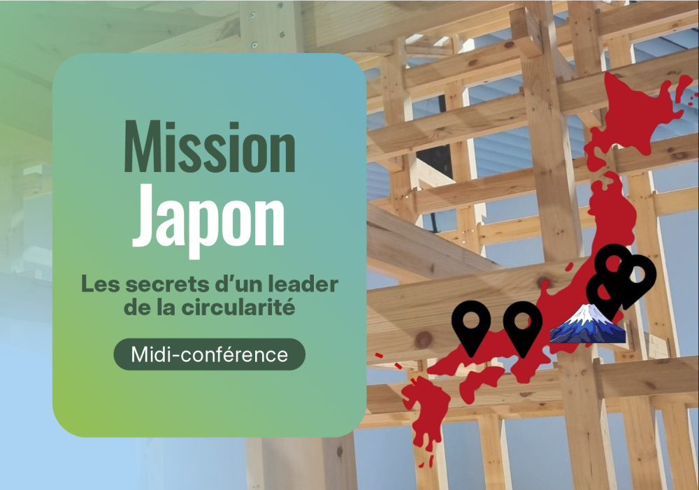 Midi-conférence - Mission Japon : Les secrets d’un leader de la circularité