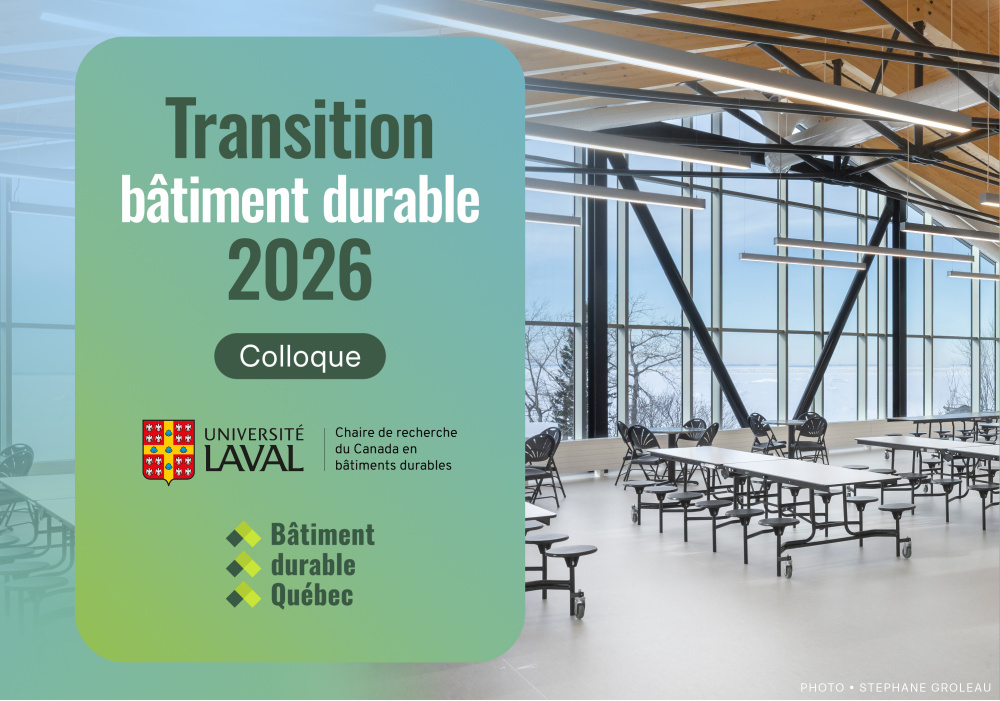 Transition Bâtiment Durable 2026