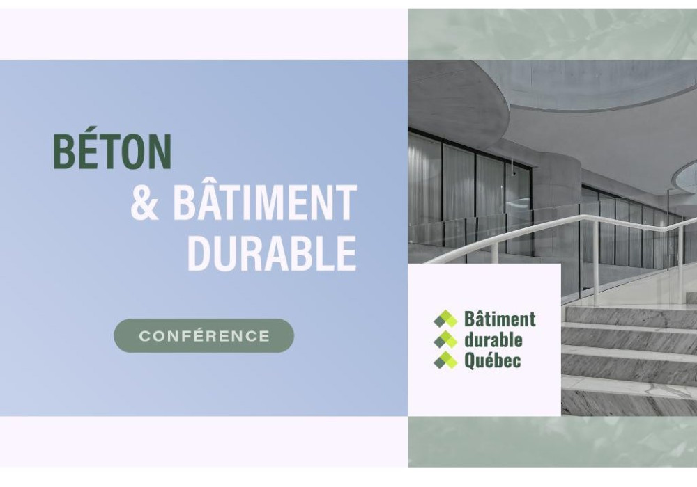 Conférence Béton et bâtiment durable