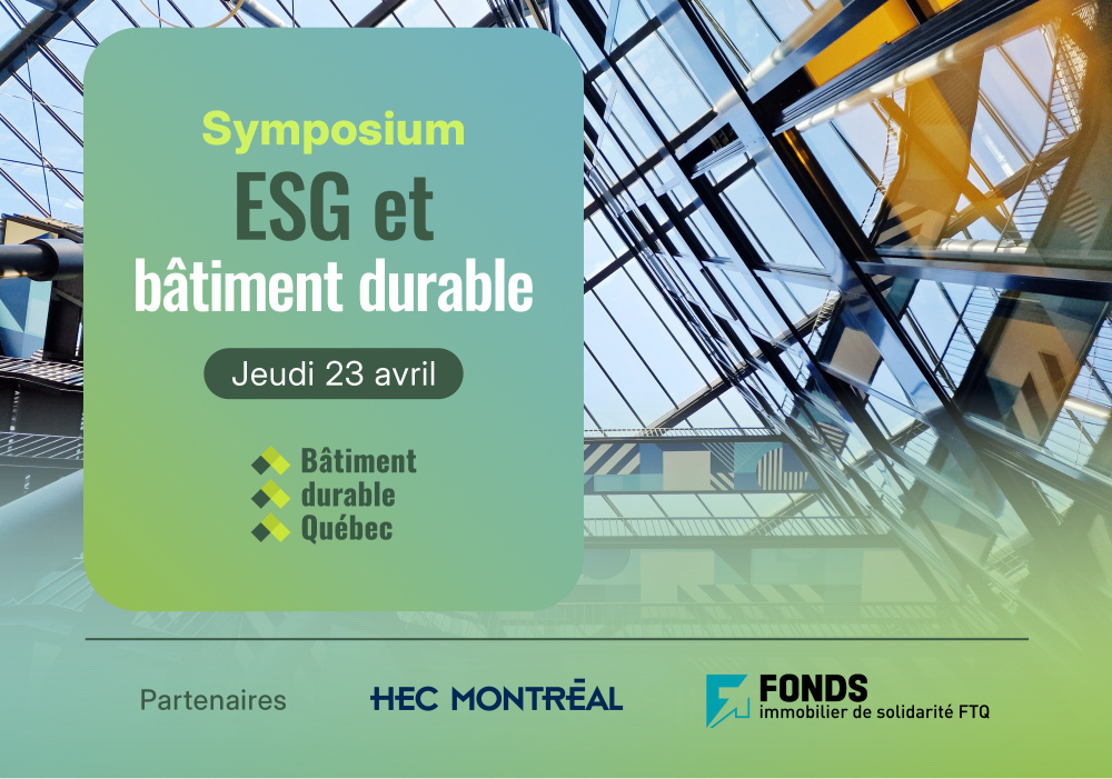 Symposium - ESG et bâtiment durable