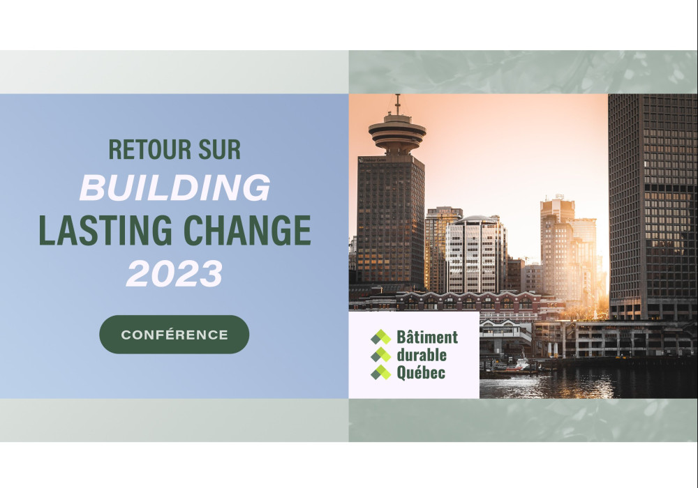 Retour sur Building Lasting Change 2023